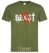 Men's T-Shirt Beast millennial-khaki фото