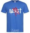 Men's T-Shirt Beast royal-blue фото