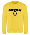 Sweatshirt Groom V.1 yellow фото