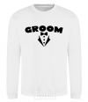 Sweatshirt Groom V.1 White фото