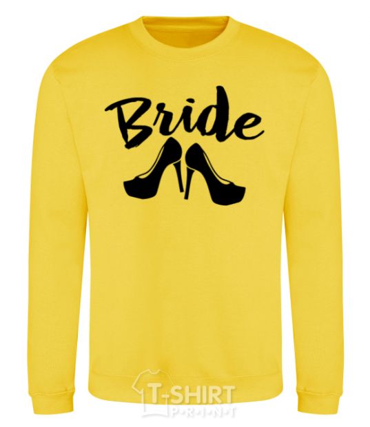 Sweatshirt Bride Heels yellow фото