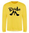 Sweatshirt Bride Heels yellow фото