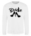 Sweatshirt Bride Heels White фото