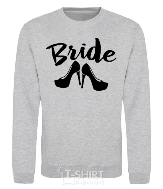 Sweatshirt Bride Heels sport-grey фото