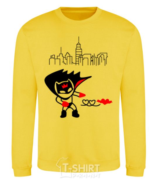Sweatshirt Bat boy yellow фото