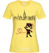 Women's T-shirt Cat girl cornsilk фото