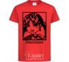 Kids T-shirt Draculaura lady red фото