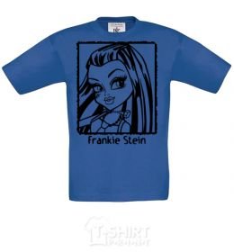 Kids T-shirt Frankie Stein royal-blue фото