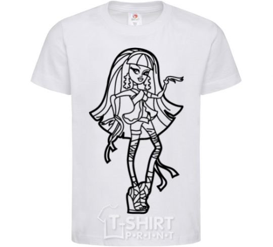 Kids T-shirt Cleo De Nile White фото