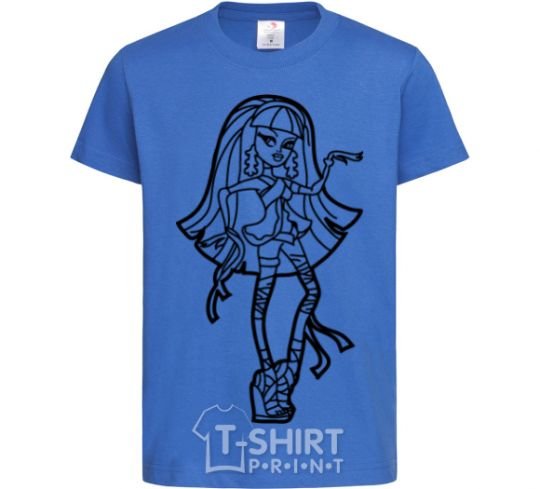 Kids T-shirt Cleo De Nile royal-blue фото