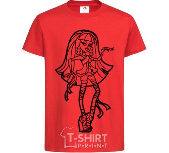 Kids T-shirt Cleo De Nile red фото