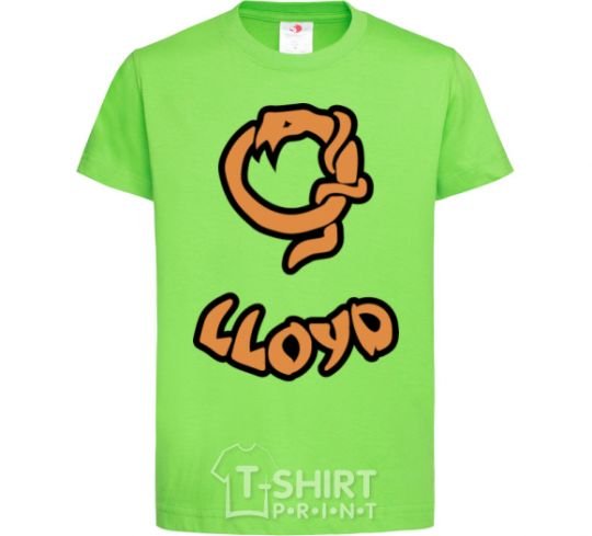 Kids T-shirt Lloyd orchid-green фото