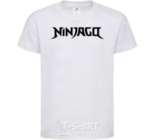 Kids T-shirt Logo Nonjago White фото