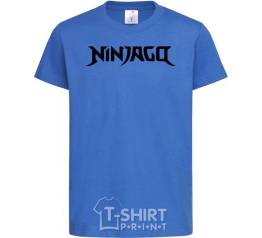 Kids T-shirt Logo Nonjago royal-blue фото