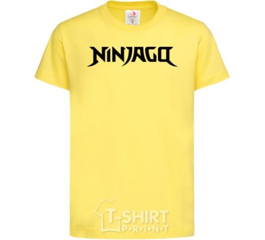 Kids T-shirt Logo Nonjago cornsilk фото