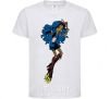 Kids T-shirt Monster girl White фото