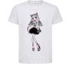 Kids T-shirt Monster high girl White фото