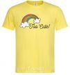 Men's T-Shirt Too Cute cornsilk фото