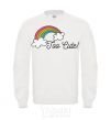 Sweatshirt Too Cute White фото