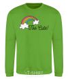 Sweatshirt Too Cute orchid-green фото