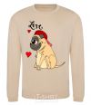 Sweatshirt Love mops sand фото