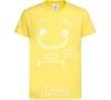 Kids T-shirt Mister always hungry cornsilk фото