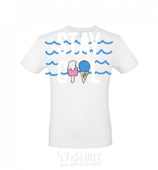 Men's T-Shirt Stay cool White фото