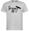 Men's T-Shirt Screw it grey фото