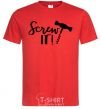 Men's T-Shirt Screw it red фото