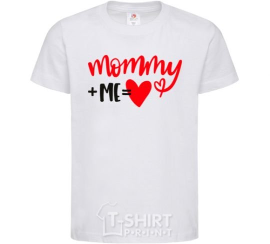 Детская футболка Mommy plus me Белый фото