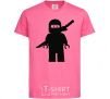 Детская футболка Lego warrior Ярко-розовый фото