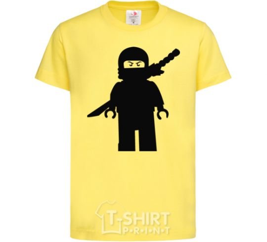 Детская футболка Lego warrior Лимонный фото