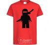 Детская футболка Lego warrior Красный фото