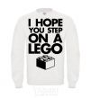 Sweatshirt I hope you step on a lego White фото