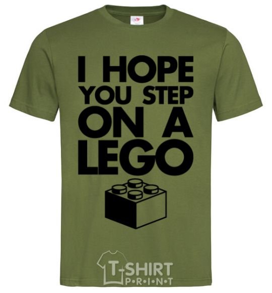 Men's T-Shirt I hope you step on a lego millennial-khaki фото