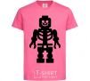 Детская футболка Lego evil Ярко-розовый фото