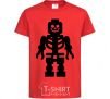 Детская футболка Lego evil Красный фото