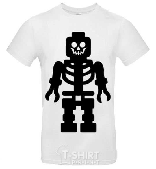 Мужская футболка Lego evil Белый фото