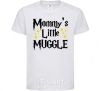 Kids T-shirt Mommys little muggle White фото