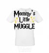 Men's T-Shirt Mommys little muggle White фото