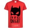 Kids T-shirt I am up all night red фото