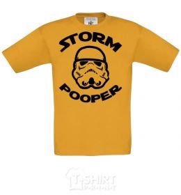 Kids T-shirt Storm pooper cornsilk фото