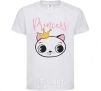 Kids T-shirt Kitten princess White фото