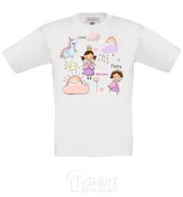 Kids T-shirt Cute princesses White фото