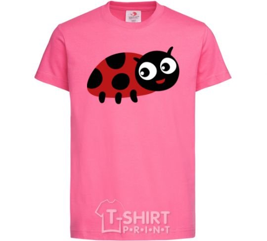 Kids T-shirt Ladybug heliconia фото