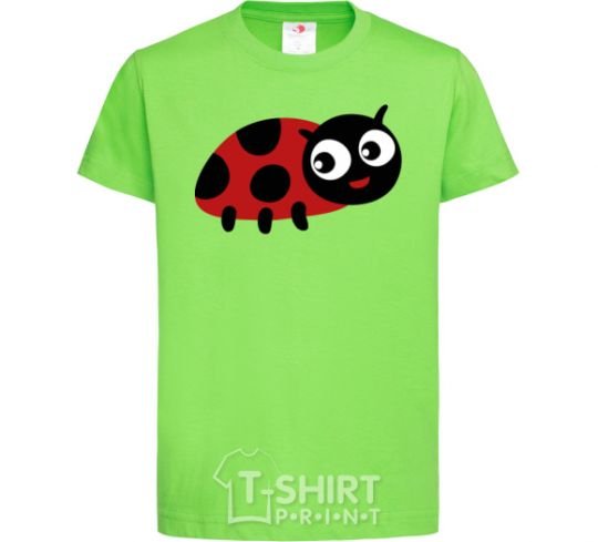 Kids T-shirt Ladybug orchid-green фото