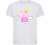 Kids T-shirt Pepa the fairy White фото