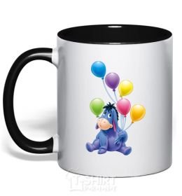 Mug with a colored handle