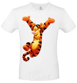 Men's T-Shirt Tigra White фото
