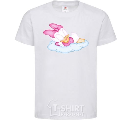 Kids T-shirt Minne duck White фото